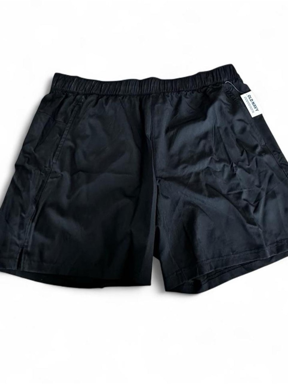 Old Navy Men's Black Athletic Shorts with Elastic Waist